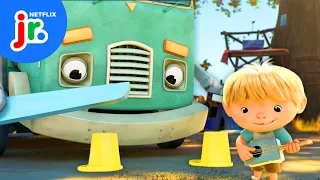Trash Truck Finds the Perfect Instrument 🥁🎶 Trash Truck | Netflix Jr