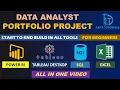 Data Analyst Portfolio Project Complete Project Start to End