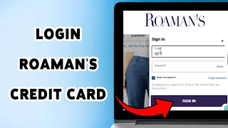 How To Login Roaman s Credit Card Sign In To Roaman s Platinum Credit Card 2025