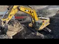 Lagu Caterpillar 385C Excavator Loading Trucks - Sotiriadis/Labrianidis Mining Works