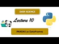 Lecture 10 PANDAS as DataFrame Data Science EI-334 innovateITzoneofficial