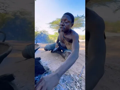 Africa's most experienced outdoor chef#africa #chef#wildlife funny
