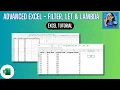 How To Use Advanced Excel Functions FILTER LET and LAMBDA