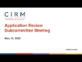 May 2020 - ARS Meeting