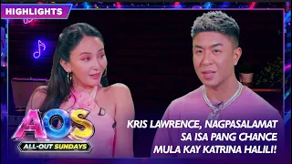 All-Out Sundays: Kris Lawrence, nagpasalamat sa isa pang chance mula kay Katrina Halili!