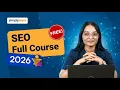 SEO Full Course 2026 FREE SEO Tutorial For Beginners Complete SEO Training Simplilearn