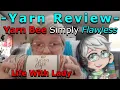 Yarn Bee Simply Flawless Review and Shawl - Life With Lady