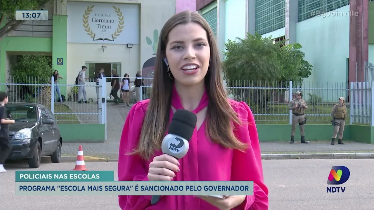 Policiais nas escolas: programa Escola Mais Segura é sancionado pelo governador