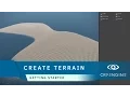 How to create a level terrain and terrain texture Getting Started