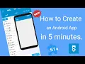 How to Create an Android App in 5 minutes with Sketchware