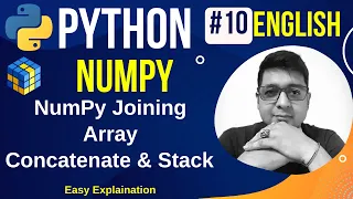 NumPy Joining Array Concatenate Stack Complete Python Numpy Tutorial