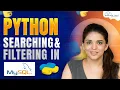 Searching and Filtering in MySQL Python MySQL Tutorial - Python Full Course For Beginner