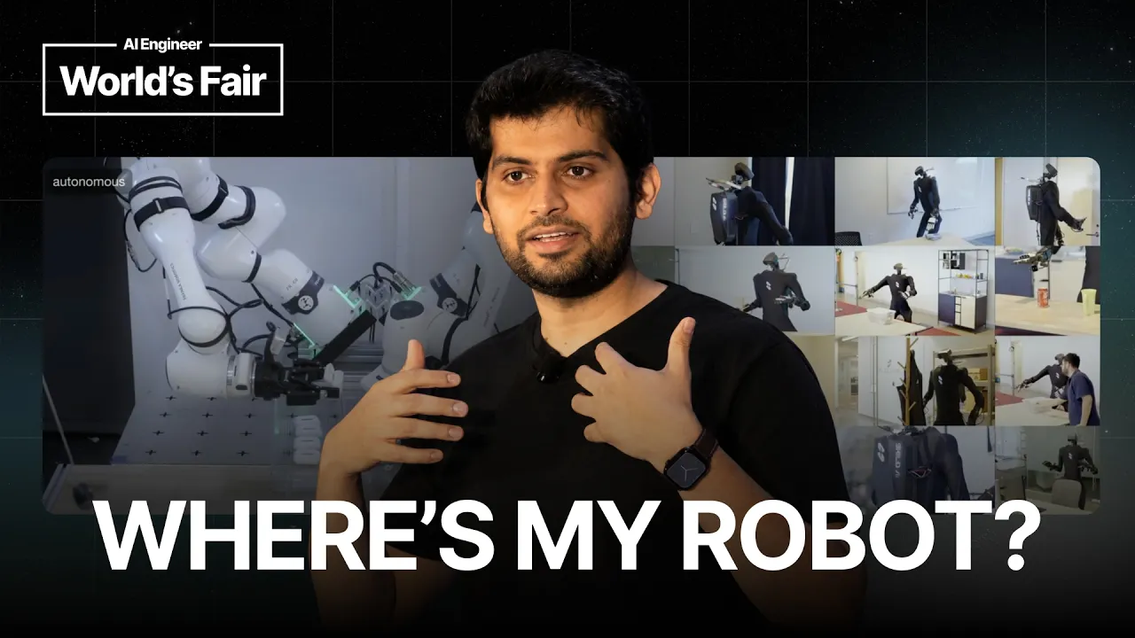 Robotics Has Been Stuck for 70 Years — Deepak Pathak, Skild AI: video thumbnail