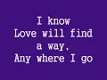 Love Will Find A Way- The Lion King 2 (lyrics)
