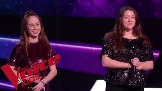 amel bent et imen es jusquau bout manon et noelya the voice kids 2022 battles