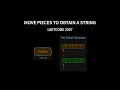 Move Pieces to Obtain a String - Leetcode 2337
