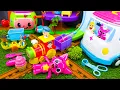 Download Lagu 66 Minutes Satisfying With Unboxing Cocomelon Train Playset, Pinkfong Ambulance Toys Review Toys