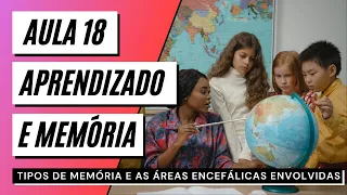Videoaula 18 Aprendizado e memória - Tipos de memória e áreas encefálicas envolvidas