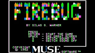Firebug easy level walkthrough Apple II - MUSE