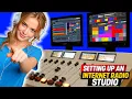 Internetradiostudio Hoe u de volledige bedrading voor radio-uitzendingen, inclusief FM, instelt