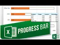 How to Create Progress Bars in MS Excel with Conditional Formatting create progress charts in exce