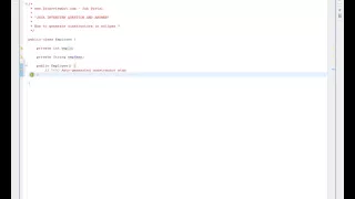 HOW TO GENERATE CONSTRUCTORS FOR JAVA CLASS ECLIPSE