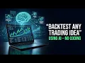 Backtest Any Trading Idea Using AI Agentic Skills - No Coding Needed