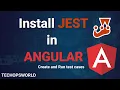 How to configure JEST in Angular Unit Testing Angular 13 Tutorial 2022 Beginners to advanced