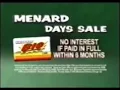 menards commercial - menard days sale 2010