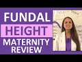 Fundal Height Measurement by Weeks Nursing Maternity Lecture NCLEX