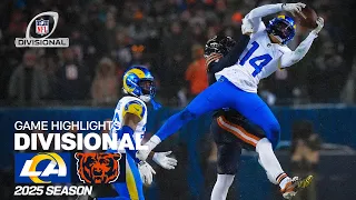 Los Angeles Rams vs Chicago Bears Game Highlights 2025 NFL Season Divisional Round
