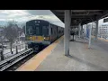 LIRR Babylon Branch Afternoon train action at Freeport M7 M9
