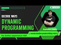 Decode Ways Dynamic Programming Total Ways to Decode a String Count Encodings