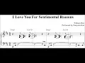 Download Lagu [Ballad Jazz Piano] I Love You For Sentimental Reasons (sheet music)