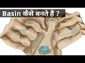 How basins are formed in Hindi How are basins formed