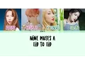 Nine Muses A - Lip 2 Lip [Eng/Rom/Han] Picture + Color Coded Lyrics
