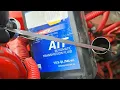 How to check and fill automatic transmission fluid in box truck - Freightliner M2