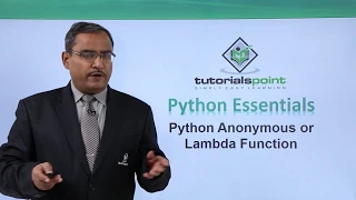 Python - Anonymous or Lambda Function