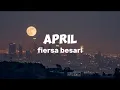 Download Lagu APRIL - FIERSA BESARI | Lirik Lagu April | (coba tanya hatimu sekali lagi) #april #fiersabesari