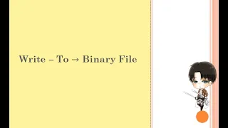 Write Data to Binary File in Java