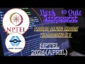 Problem solving through Programming In C - NPTEL WEEK 10 QUIZ ASSIGNMENT April 2026