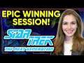 BIG WIN AWESOME RUN Star Trek The Next Generation Slot Machine BONUSES