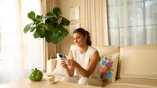 Swipe. Match.Win, with Alex Morgan for Candy Crush Soccer Season. 6' Ad