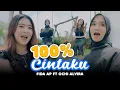 Ochi Alvira X Fida AP - 100% CINTAKU (Official Music Video)