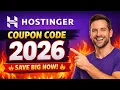 Hostinger Coupon Code 2026 Save BIG on Web Hosting Exclusive Deal Bonus Link
