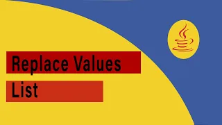How to replace the value from List in java Java System