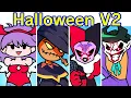 Download Lagu Friday Night Funkin' Halloween Mod V2 (FNF MOD) (Zardy - Foolhardy, GF, Tankman, Mommy, Pico \u0026 More)