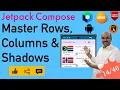 Master Jetpack Compose Rows Columns Shadows Jetpack Compose 14