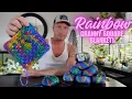 Rainbow Granny Square Blanket Using Ice Yarns URBAN FARMBOYS