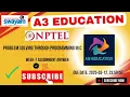 NPTEL Problem Solving Through Programming in C Week 7 Assignment Answers Solution Quiz 2025 - Jan